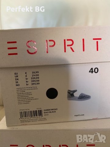 Обувки esprit, снимка 4 - Дамски ежедневни обувки - 24628156