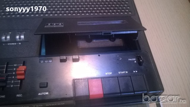 itt 720-schaub lorenz-studio stereo cassete recorder-нов внос от швеицария, снимка 5 - Ресийвъри, усилватели, смесителни пултове - 10324561