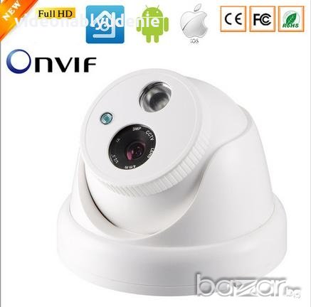 HD 720р 1Mpx 3.6mm 4mpx Обектив Onvif IrCut P2P Array Охранителна Ip Ден/Нощ Камера