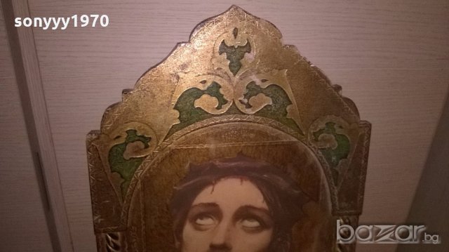 икона 55х35см-внос швеицария, снимка 5 - Антикварни и старинни предмети - 18745857