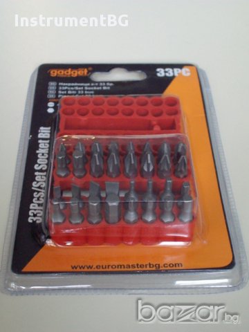 К-т накрайници GADGET 33бр., снимка 3 - Други инструменти - 12644671