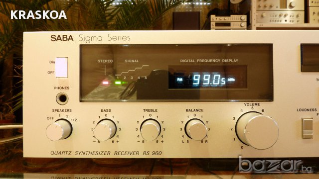 SABA RS-960, снимка 3 - Ресийвъри, усилватели, смесителни пултове - 17064382