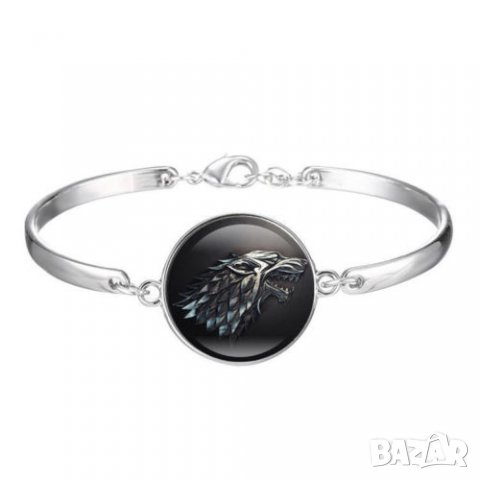 Game Of Thrones гривна с Драконова Кожа 3D - Жълта, снимка 5 - Гривни - 22141877