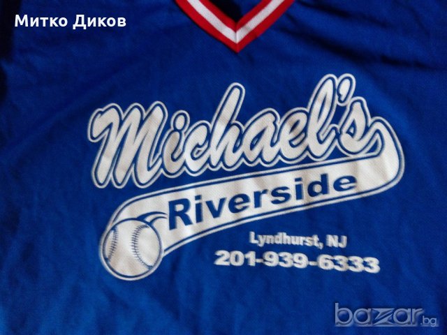 Бейзболна Тениска на Тиймуорк-№4-САЩ-размер ХЛ, снимка 2 - Спортна екипировка - 20937431