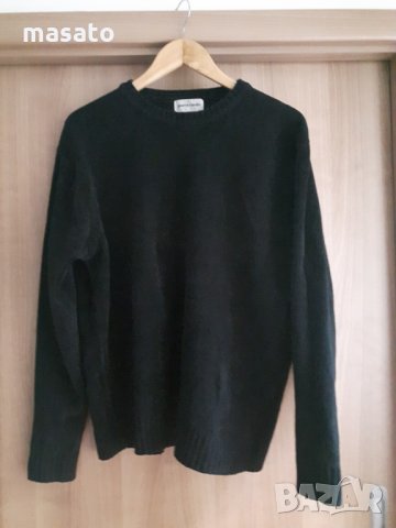 Pierre Cardin -  черен пуловер, снимка 2 - Блузи с дълъг ръкав и пуловери - 25292809