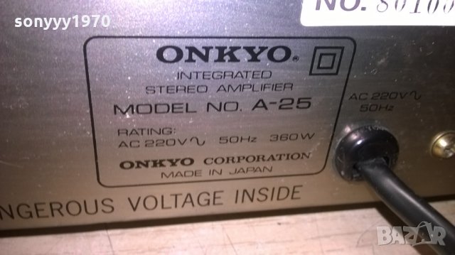 onkyo-made in japan-усилвател за ремонт-внос швеицария, снимка 10 - Ресийвъри, усилватели, смесителни пултове - 26012854