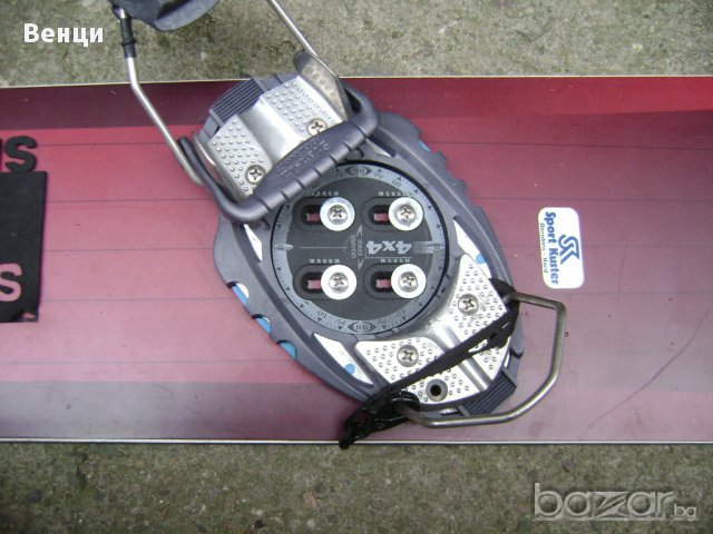 Сноуборд POD с автомати BURTON-150 см., снимка 4 - Зимни спортове - 12753961