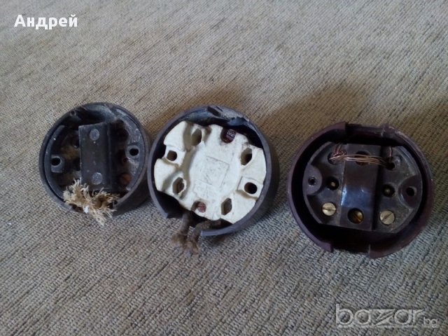 Старинен електрически ключ, снимка 4 - Антикварни и старинни предмети - 18060679