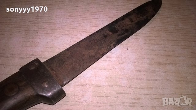 стар френски нож-колекционерски-внос франция-25см, снимка 14 - Колекции - 22333021