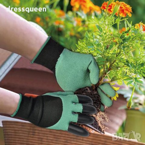 1742 Градински ръкавици с нокти Garden Genie, снимка 8 - Градинска техника - 24811527