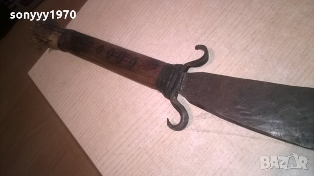 изковани в огъня-оръжие/кукри/меч/сабя-внос швеция-72см, снимка 17 - Колекции - 25533664