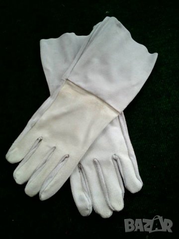 Работни ръкавици заварчици естествена кожа, снимка 4 - Шапки - 25196489