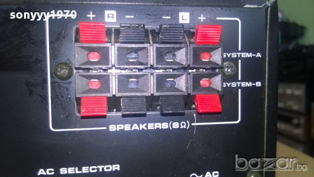fisher ca-272 stereo integrated amplifier-470wata на трафа-japan, снимка 8 - Ресийвъри, усилватели, смесителни пултове - 9232082