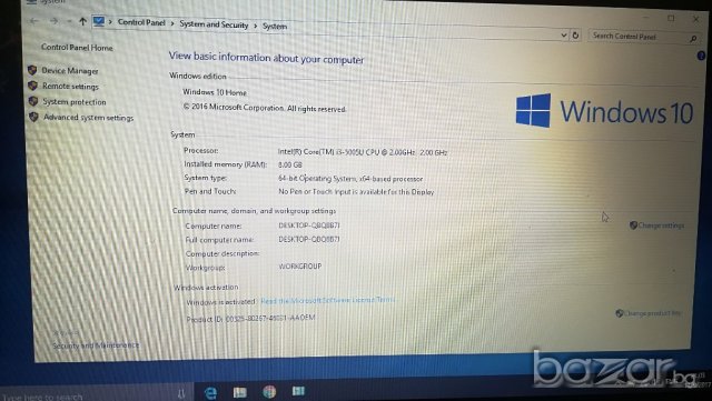 Лаптоп ACER F5-571- I3-5005U/8GB/750GB, снимка 3 - Лаптопи за дома - 19828575