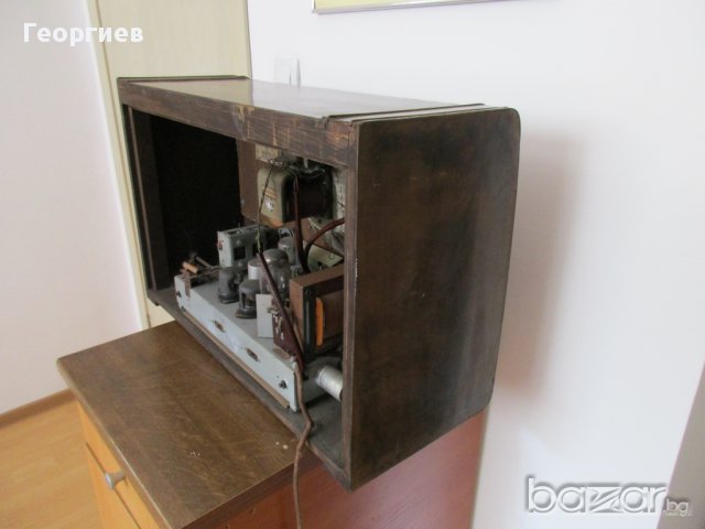 Ретро,Старо лампово радио модел 1954/55 г Olympiq 542 WM, снимка 5 - Антикварни и старинни предмети - 14339177