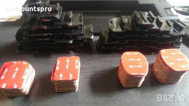 GoPro лепенки 3М за равна и извита повърхност / гопро / gopro/ go pro , снимка 5 - Чанти, стативи, аксесоари - 25362528