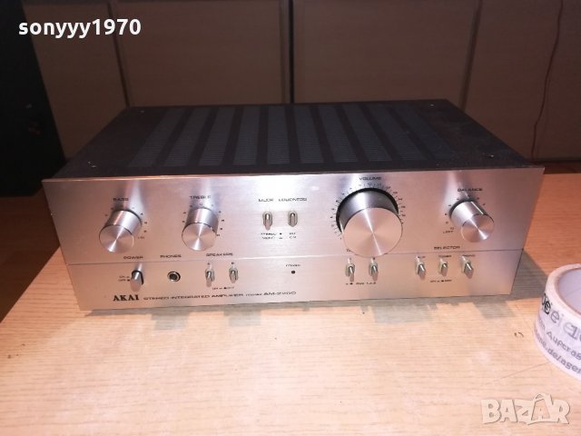 akai stereo amplifier-made in japan-внос швеицария, снимка 3 - Ресийвъри, усилватели, смесителни пултове - 21492515