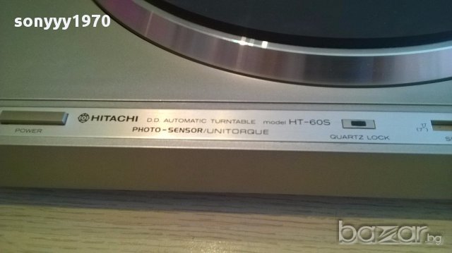 ПОРЪЧАН//SOLD-Hitachi ht-60s turnable photo sensor-made in japan-внос швеицария, снимка 9 - Ресийвъри, усилватели, смесителни пултове - 14166825