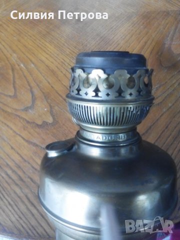 Старинна газена лампа, снимка 3 - Антикварни и старинни предмети - 24951693