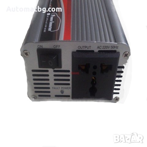 ИНВЕРТОР DC/AC 12V,24V-220V 50HZ 500W, снимка 4 - Аксесоари и консумативи - 23988615