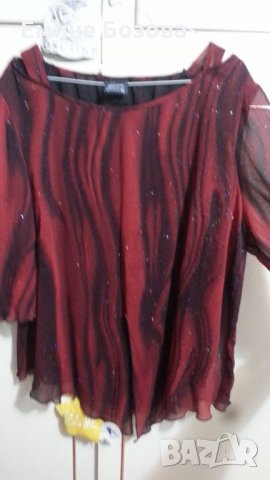 дамски блузи потник големи, снимка 2 - Блузи с дълъг ръкав и пуловери - 23643412