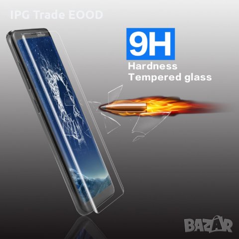 Samsung Galaxy S8 Plus стъклен протектор цял , снимка 3 - Фолия, протектори - 23819371