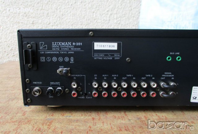 ★ █▬█ █ ▀█▀ ★ LUXMAN R-351 – Транзисторен стерео ресивър. , снимка 7 - Ресийвъри, усилватели, смесителни пултове - 17963033