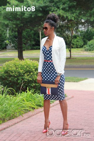 h&m Рокля на точки 10 ЛВ., снимка 2 - Рокли - 11658446