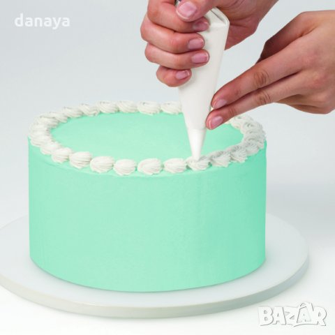 707 Комплект сладкарски пош с накрайници за декорация на сладки, снимка 2 - Прибори за хранене, готвене и сервиране - 24055648