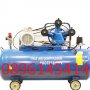 НОВО - Компресор за въздух 100 литра - (трибутален 480 л/мин.) + бояджийски сет, снимка 5