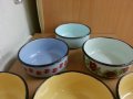 Сервиз емайлирани купи, снимка 2