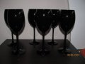 Черни стъклени чаши -всякакви модели, снимка 4