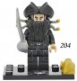 Лего фигури Карибски пирати Джак Спароу Барбароса Салазар Дейви Джоунс Черната брада, снимка 4