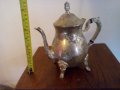 Стара масивна посребрена -Кана за вино -2л. ! (121243), снимка 4