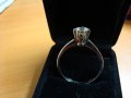 Дамски пръстен с диамант, снимка 2