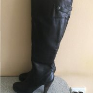 Италиански дамски чизми естествена кожа, снимка 8 - Дамски ботуши - 12574311
