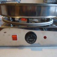 Котлон за палачинки на  ток  2 KW  професионален конструкция от неръждавейка (юнокс) плоча за печене, снимка 6 - Обзавеждане на кухня - 7574287