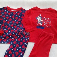 Пижама на Дисни с Мики Маус 12-18 месеца, снимка 3 - Бебешки пижами - 22661155