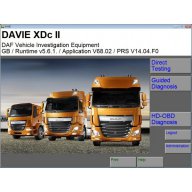  DAF DAVIE XDC LL WIFI + DAF DEVELOPER TOOL ORIGINAL , снимка 3 - Аксесоари и консумативи - 14270564