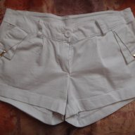 Бели къси панталонки, снимка 3 - Къси панталони и бермуди - 16438363