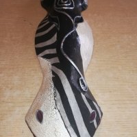 дървена маска-зебра-50х15х8см-внос швеицария, снимка 6 - Колекции - 20973842