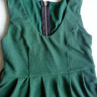 Зелена рокля, снимка 3 - Рокли - 17230369
