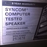 USA-syncom by bose-bose corp.usa-8ohm/50watts-внос швеицария, снимка 17 - Тонколони - 18988335