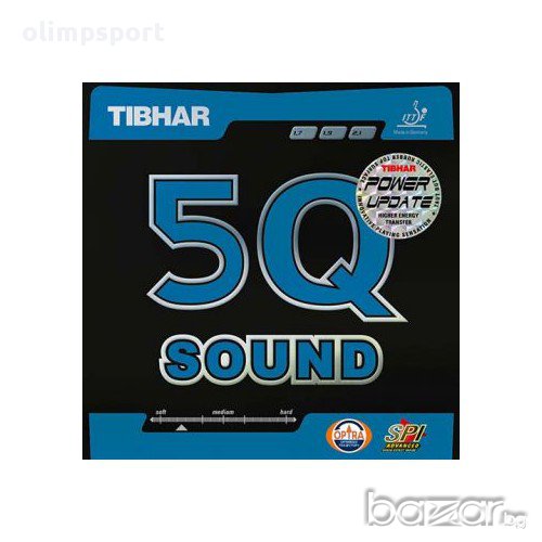 гуми за тенис на маса Tibhar 5 Q SOUND Powerupdate нови, снимка 1