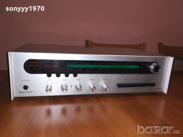 scott retro receiver-внос швеицария, снимка 7 - Ресийвъри, усилватели, смесителни пултове - 20936938