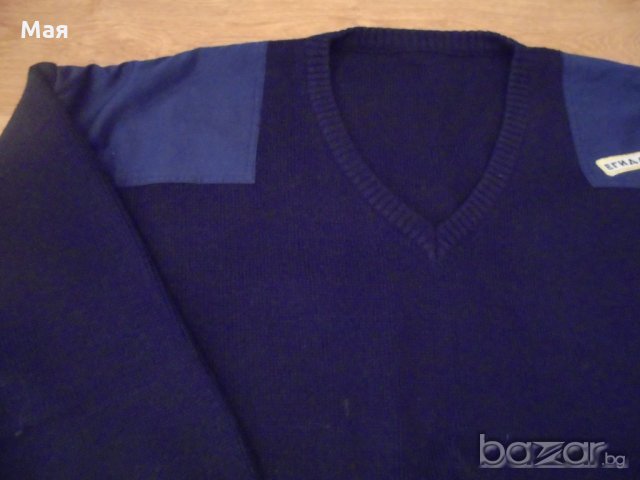 Мъжки пуловер голям размер, снимка 6 - Пуловери - 19846623