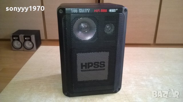 100watt hifi-метална тонколона-внос швеицария, снимка 4 - Тонколони - 24904017