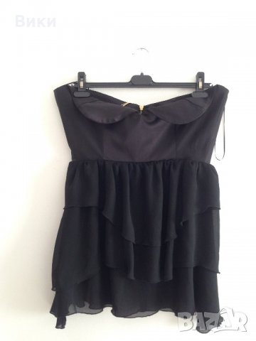 Черна рокля, снимка 4 - Рокли - 22678716