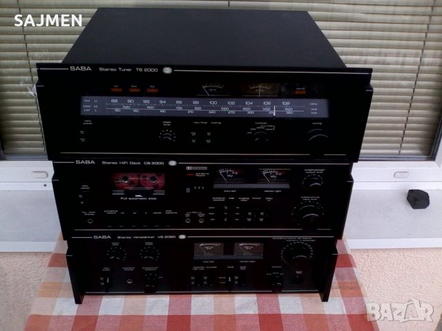 SABA VS 2080 + TS 2000 + CS 2000.дек, снимка 16 - Аудиосистеми - 22342269
