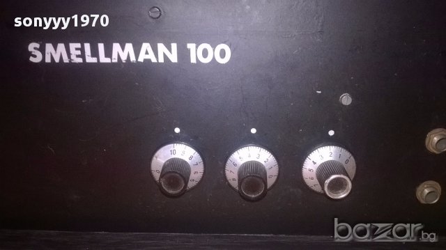 Smellman 100 amplifier-внос швеицария, снимка 5 - Ресийвъри, усилватели, смесителни пултове - 15925476